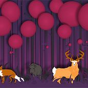 Tierra colorada. Een project van Traditionele illustratie van Cynthia Closs - 31.05.2023