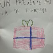 UM PRESENTE PRA LÁ DE ESPECIAL!. Fiction Writing, Creative Writing, and Children's Literature project by Bianca del Pilar de Souza Lara - 05.30.2023