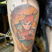 Mi proyecto del curso: Técnicas de color para tatuajes. Un progetto di Illustrazione tradizionale, Disegno, Illustrazione digitale, Design di tatuaggi e Disegno digitale di Valentina Caviglia - 01.06.2023