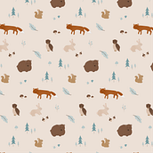 My project for course: Designing for Kids: Create Playful Patterns. Traditional illustration, Product Design, Pattern Design, Digital Illustration, and Children's Illustration project by Astrid Dillner - 06.01.2023
