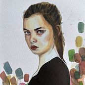 Mi proyecto del curso: Retrato en acuarela a partir de una fotografía . % aldaoudfarah tarafından hazırlanan Geleneksel illüstras, on, Sulubo, a Resim, Ve Portre Çizimi projesi - 06.01.2023