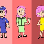 PROYECTO FINAL: ¡Mi diseño de personajes retro (de la epoca dorada) de la animación!. Un proyecto de Animación, Animación 2D y Diseño de personajes 3D de gschmidtmumm - 02.06.2023