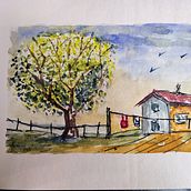 Practica. Un proyecto de Pintura a la acuarela y Sketchbook de Roberto Justo Robiolo - 02.06.2023