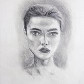 mujer. Drawing project by Juan martinez isaza - 04.04.2023