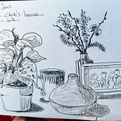Mi proyecto del curso: Diario ilustrado: llena tu sketchbook de vivencias. Un progetto di Illustrazione tradizionale, Bozzetti, Disegno, Illustrazione con inchiostro e Sketchbook di Lola Aceituno - 02.06.2023