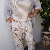 Mi proyecto del curso: Impresión botánica en textil y papel. Un progetto di Artigianato, Fashion design, DIY, Tintura tessile, Stampa tessile e Textile Design di Elena Rodríguez Fajardo - 03.06.2023