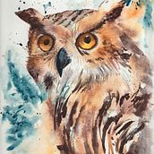 Final Project: Expressive Animal Portraits  Ein Projekt aus dem Bereich Traditionelle Illustration, Aquarellmalerei, Realistische Zeichnung und Naturalistische Illustration von susankamps - 03.06.2023