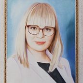 Oil portrait.. Un progetto di Pittura ad olio e Pittura di Lena Britova - 03.06.2023