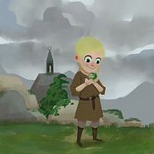 My project Lothar Adventure!. Ilustração tradicional, Ilustração digital, e Pintura digital projeto de Siwat Charoenraksa - 03.06.2023