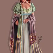 Mi proyecto del curso: Ilustración de personajes estilizados: de la referencia al dibujo. Traditional illustration, Character Design, and Digital Illustration project by Julieta Valera García - 06.04.2023