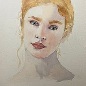 Mi proyecto del curso: Retrato en acuarela a partir de una fotografía. Un projet de Illustration traditionnelle, Aquarelle , et Dessin de portrait de 9fzx56xqng - 04.06.2023
