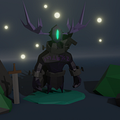 Mi proyecto del curso: Modelado de personajes low poly para videojuegos. 3D, 3D Modeling, Video Games, 3D Character Design, and Game Design project by Andrés Ogallar - 06.04.2023