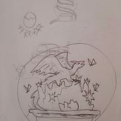 llustrazione di personaggi mitologici : progetto finale. Traditional illustration project by enry_b79 - 06.05.2023