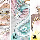 Watercolor Creature Project. Traditional illustration, and Watercolor Painting project by Walden Illustrator - 06.05.2023