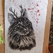 Artistic charcoal portraiture: creating atmosphere . Un projet de Illustration traditionnelle , et Artisanat de Sissel - 05.06.2023