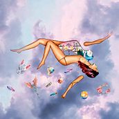 Mi proyecto del curso: Ilustración surrealista con acuarela y tinta. Traditional illustration, Fine Arts, Painting, Drawing, Watercolor Painting, Motion Graphics, Animation, VFX, 2D Animation, and Digital Illustration project by Natalia Blackthorn - 06.05.2023
