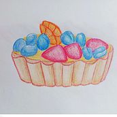 1 al día . Un projet de Illustration traditionnelle de chibiides - 06.06.2023