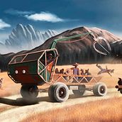 Mi proyecto del curso: Creación y pintura de escenarios fantásticos en Photoshop. Traditional illustration, Drawing, Digital Illustration, Concept Art, and Digital Painting project by Daniel Cordobés Sánchez - 06.06.2023