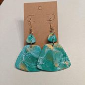 Polymer Clay Earrings: Make Marbled Accessories . Desain Aksesori, Seni, Kerajinan, Desain Perhiasan, Desain Busana, Dan DIY proyek oleh Mary Hoffmann - 06.06.2023