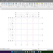 Revit grid . Arquitetura projeto de Ilfan Husnan - 07.06.2023