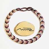 My cherry twins collection. Mi colección de joyeria textil. Un projet de Artisanat, Design de bijoux, Art textile , et Design textile de montsematges - 07.06.2023