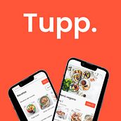Proyecto grupal para una app de batchcooking: Tupp. . Un proyecto de Diseño, Ilustración tradicional y UX / UI de Gema López-Feliú Donoso - 07.06.2023