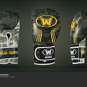 Diseño gráfico para productos MMA. Een project van Productontwerp y Grafisch ontwerp van Fernando del Castillo - 01.01.2018