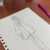 Figurin de ilustración a mano alzada . Un proyecto de Ilustración tradicional de Natali Pérez - 07.06.2023