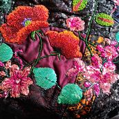 Bordado en piedras punto francés . Un proyecto de Artesanía de Patricia Lewandowski - 07.06.2023