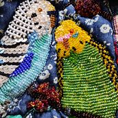 Bordado en piedras, patchwork y punto francés . Un proyecto de Artesanía de Patricia Lewandowski - 07.06.2023