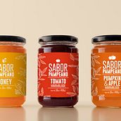Etiquetas Sabor Pampeano. Design, Traditional illustration, and Packaging project by Emilia Perez Gramajo - 12.16.2019