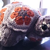 Darwin the Tortoise. Un progetto di Uncinetto, Fiber Art e Artigianato di Celeste - 01.06.2023