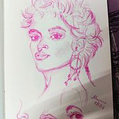 My project for course: Portrait Sketchbooking: Explore the Human Face. Een project van  Tekening,  Portrettekening,  Artistieke tekening y Sketchbook van manamitalukder - 07.06.2023