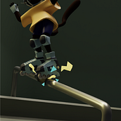 Mi proyecto del curso: Creación de personajes en 3D con Blender. Un proyecto de 3D, Diseño de personajes, Modelado 3D, Diseño de personajes 3D y Diseño 3D de gabisuribe - 13.06.2022