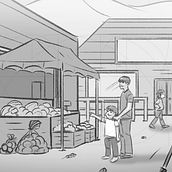 PERSPECTIVA Y COMPOSICIÓN. Traditional illustration, Fine Arts, Painting, Comic, Film, Vector Illustration, Drawing, Digital Illustration, Stor, board, and Children's Illustration project by Jorge Barrera Mozo - 06.01.2023