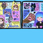 #Meettheartist Kawaii Introduction. Ilustração tradicional projeto de Kijo Wright - 09.06.2023