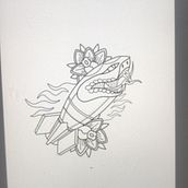 Mi proyecto del curso: Diseño de tatuajes estilo old school en Procreate. Un progetto di Illustrazione tradizionale, Disegno, Illustrazione digitale e Design di tatuaggi di pablojamesa - 10.06.2023