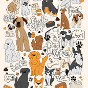 My project for course: Doodle-Style Vector Illustration. Traditional illustration, Vector Illustration, and Digital Illustration project by Julia Yamamoto - 06.10.2023