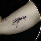 Mi proyecto del curso: Técnicas de tatuaje blackwork con línea fina. Un proyecto de Diseño de tatuajes de Sabrina Anahi Gomez - 11.06.2023