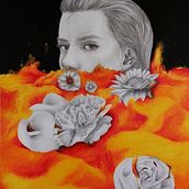Metamorfosis del alma. Traditional illustration, Pencil Drawing, Artistic Drawing, and Realistic Drawing project by Lesvy Alondra Gómez Hernández - 06.12.2023