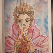 Il Rubino - cover idea. Traditional illustration project by Federica La Gala - 06.12.2023