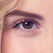 Pintura Digital de Retrato Realista. Un projet de Dessin de portrait, Dessin réaliste, Beaux Arts, Illustration traditionnelle , et Peinture numérique de Brad Méndez - 01.01.2023