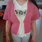Mi proyecto del curso: Top-down: prendas a crochet de una sola pieza. Un progetto di Fashion design, Fiber Art, DIY, Uncinetto e Textile Design di elisabetta_crescio - 13.06.2023