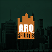Logo Arq Projetos. Un proyecto de Diseño, Br, ing e Identidad, Diseño de logotipos, Diseño digital y Diseño de papelería				 de Richard Mark Saraiva - 09.06.2023