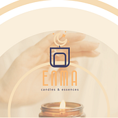Enma. Candles & essences Ein Projekt aus dem Bereich Traditionelle Illustration, Design, Br, ing und Identität, Grafikdesign und Produktfotografie von Jeniffer Adenisse Sastre Cervantes - 01.06.2023