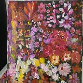 My project for course: Expressive Floral Painting with Acrylic Paint. Projekt z dziedziny Trad, c, jna ilustracja, Malarstwo akr, lowe, Malowanie akwarelą i Malowanie gwaszami użytkownika Sharleen Lu - 02.06.2023