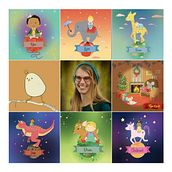Mijn project van de cursus: Een illustratieportfolio creëren op Instagram. Traditional illustration, Social Media, Digital Illustration, Portfolio Development, Instagram, Social Media Design, Management, and Productivit project by Jeanet Beuker - 06.08.2023