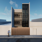 Vivienda Multifamiliar en Chiclayo, Perú. Architecture project by Diego Morales Vargas - 06.10.2023