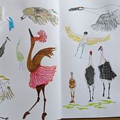 My project for course: Illustration Techniques to Unlock your Creativity. Design, Traditional illustration, Fine Arts, Painting, Creativit, Creating with Kids, and Sketchbook project by r01sd17 - 06.13.2023