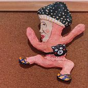 My project for course: Paper Mache for Beginners: Sculpt a Colorful Character. Traditional illustration, Character Design, To, Design, Art To, s, and Creating with Kids project by teckpoh.choo - 06.14.2023